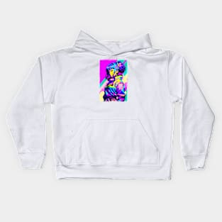 Asian cute girl Kids Hoodie